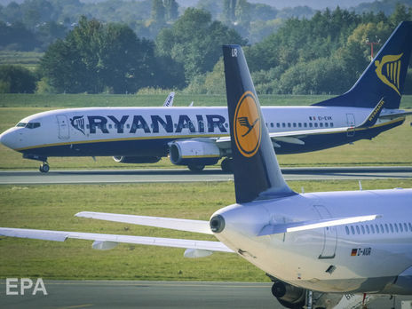 ﻿Ryanair почав виконувати польоти з Харкова