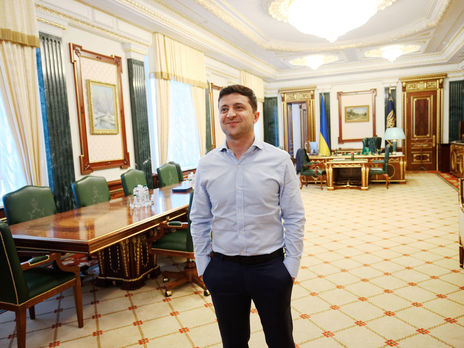﻿Зеленський підписав указ про створення Офісу президента, його планують розмістити в Українському домі