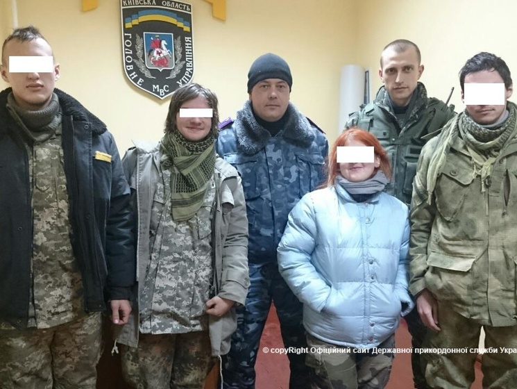 Пограничники поймали четверых киевлян, хотевших встретить Новый год в Чернобыльской зоне