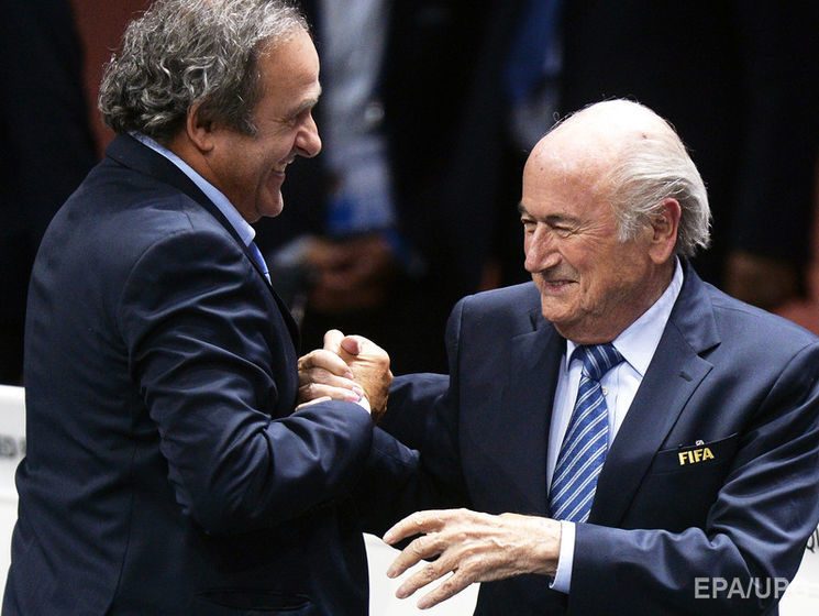 Апелляционный комитет ФИФА сократил дисквалификацию Платини и Блаттера