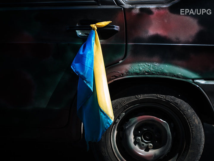 В Луганской области подорвалась машина с украинскими военными, трое погибших