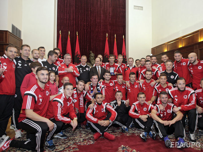 Сборная Украины по футболу проведет спарринг с Албанией перед Евро