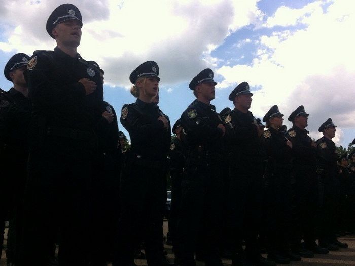 Патрульные полицейские Северодонецка, Лисичанска и Рубежного приняли присягу