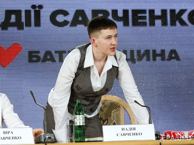 "Еще раз придешь на мою землю с оружием &ndash; кадык буду рвать". Савченко обратилась к ГРУшникам. Видео