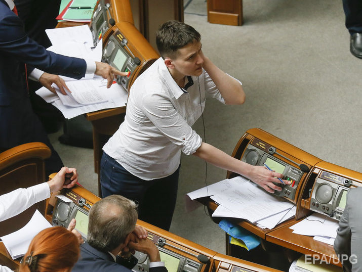Савченко и Шухевич предложили отменить принятие закона о судоустройстве