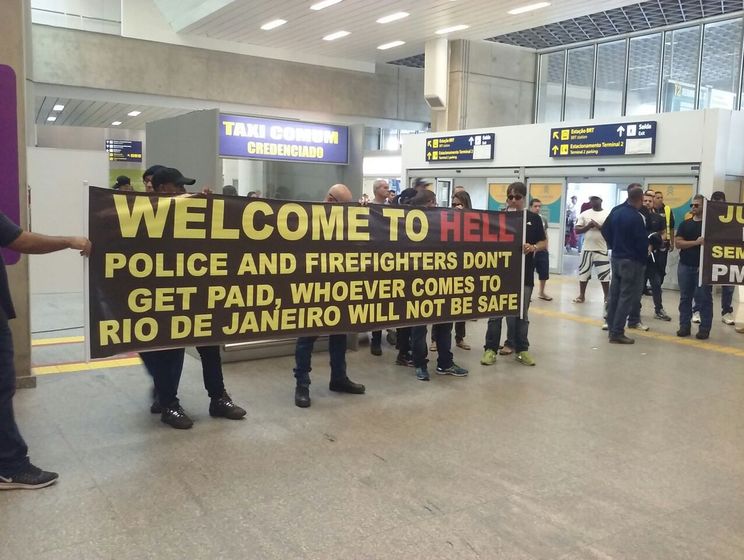 Полиция Рио-де-Жанейро &ndash; гостям Олимпиады: Добро пожаловать в ад!