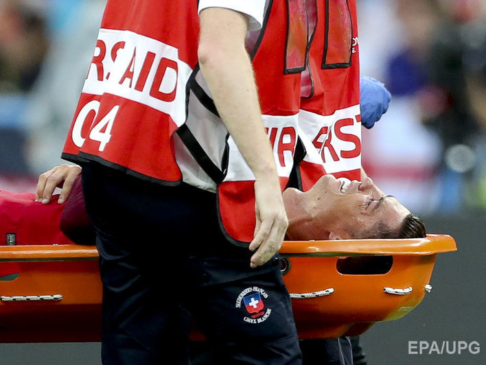 Финал Евро 2016: Роналду из-за травмы не смог доиграть матч Португалия – Франция