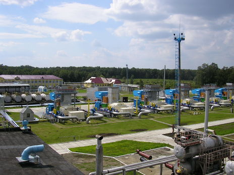 В Украине началась реконструкция одного из крупнейших газовых хранилищ