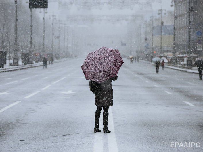 Синоптики: 26 октября в Киеве ожидается снег