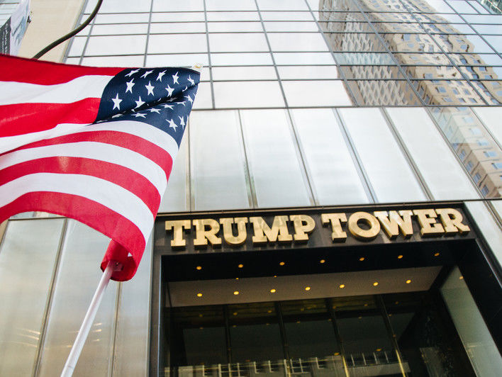 Над небоскребом Trump Tower в Нью-Йорке ввели бесполетную зону
