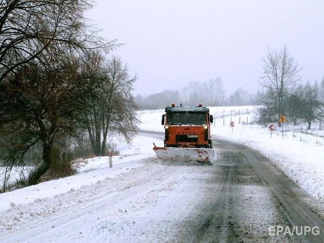 Укргидрометцентр: На западе страны снегопады ослабеют и переместятся в другие регионы