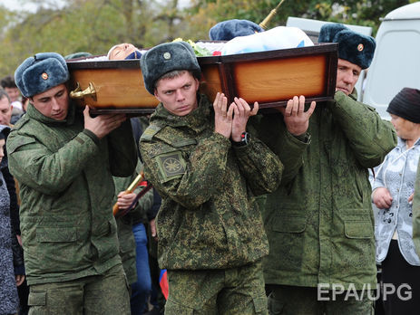 С 2013 года минобороны РФ оплатило похороны более тысячи действующих российских военных