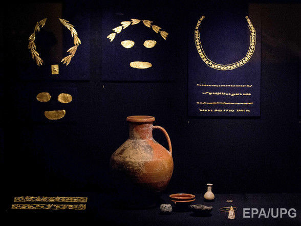 Скифское золото намерены хранить в Национальном музее истории в Киеве