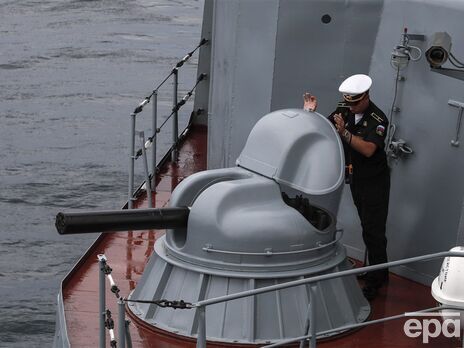 В Черном море находится восемь российских военных кораблей, носителей 