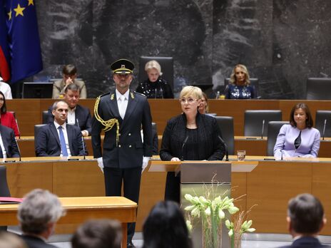 Первая женщина – президент Словении приняла присягу