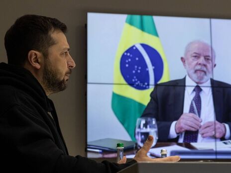 Зеленский обсудил с президентом Бразилии дипломатические усилия 