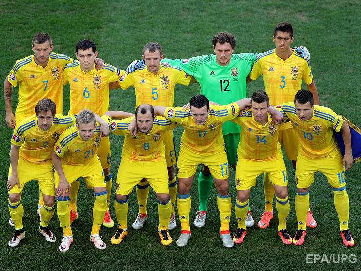 Сборная Украины по футболу потеряла одну позицию в рейтинге ФИФА