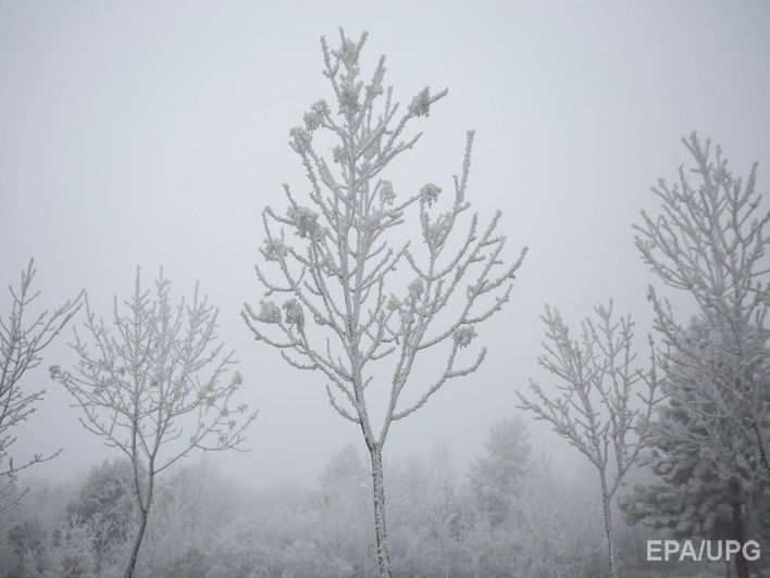 Укргидрометцентр прогнозирует резкое похолодание накануне Рождества