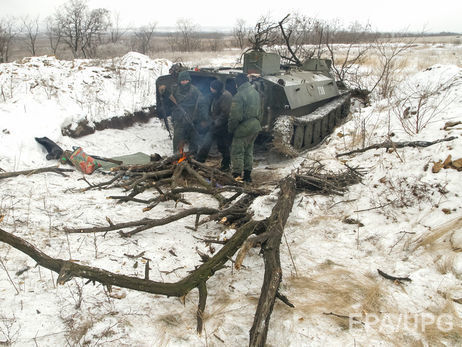 Штаб АТО: Российско-оккупационные войска продолжают обстрелы украинских позиций на всех направлениях