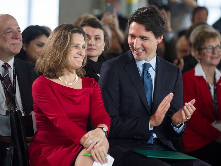 Порошенко о назначении Фриланд министром иностранных дел Канады: Гордимся и поддерживаем!