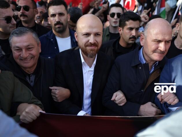 У Стамбулі на мітинг на підтримку Палестини прийшов син Ердогана