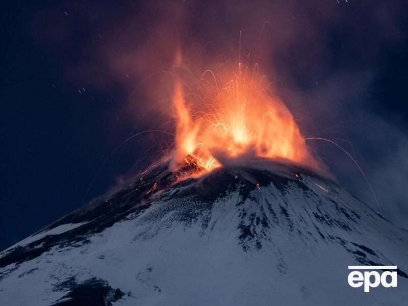 На Сицилії активізувався вулкан Етна. Фоторепортаж