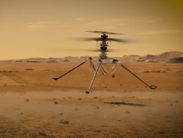 NASA втратило зв'язок із вертольотом Ingenuity, який був на Марсі