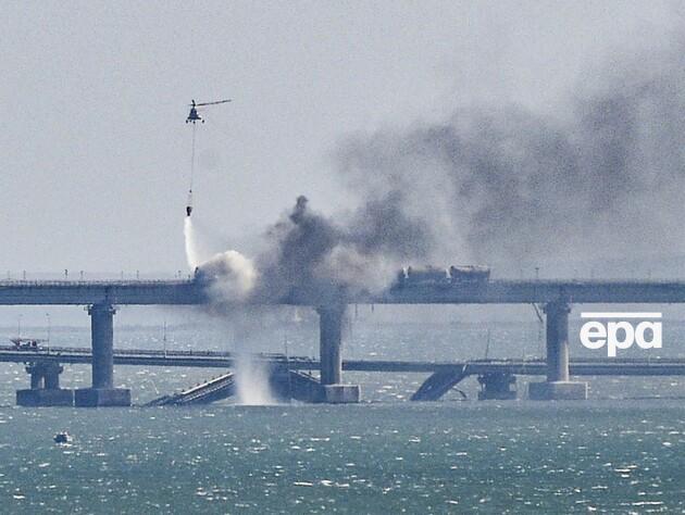 После поражения Крымского моста оккупанты до сих пор не могут использовать его для перемещения боеприпасов – глава СБУ