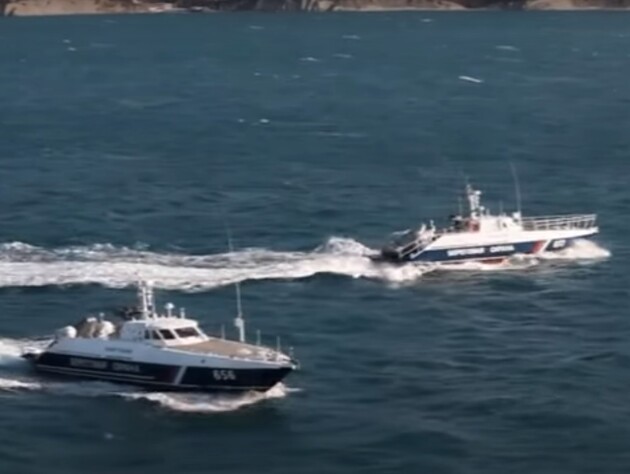 В Азовському морі загорівся російський катер зі структури ФСБ – ГУР