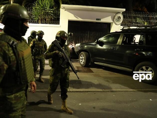 Мексика оголосила про зупинення дипломатичних відносин з Еквадором після арешту в її посольстві ексвіцепрезидента Еквадору