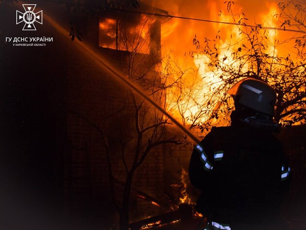 В Харькове прилеты Shahed и пожары, четверо пострадавших, в том числе ребенок