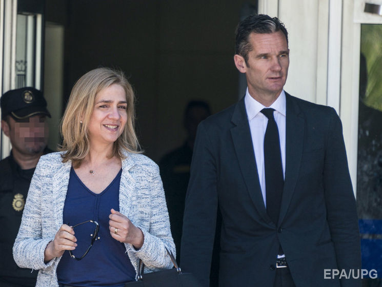 Зять короля Испании сядет в тюрьму на шесть лет по делу о финансовых махинациях