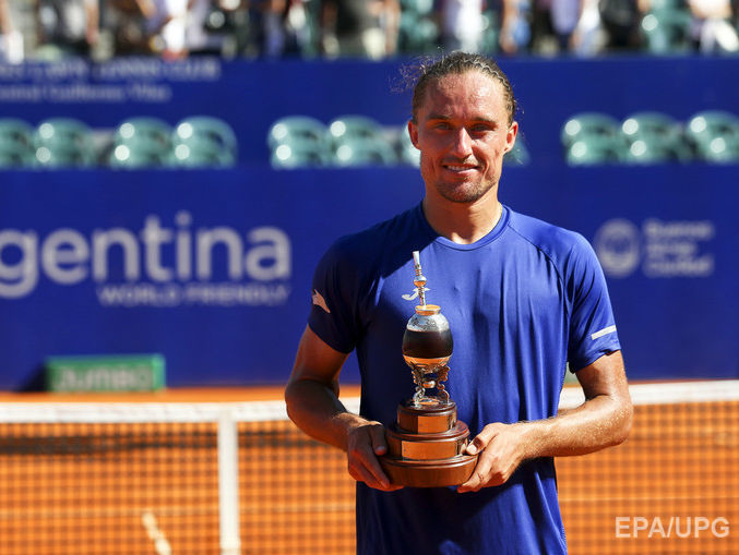 Украинец Долгополов выиграл теннисный турнир в Буэнос-Айресе