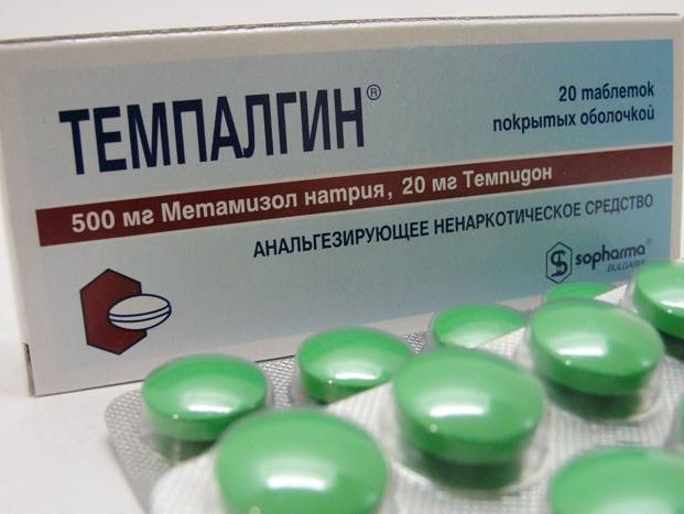 В Украине запретили таблетки от головной боли "Темпалгин"