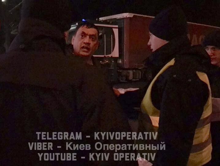 Погоня за пьяным водителем в Киеве: Задержанный представился помощником Юрия Луценко