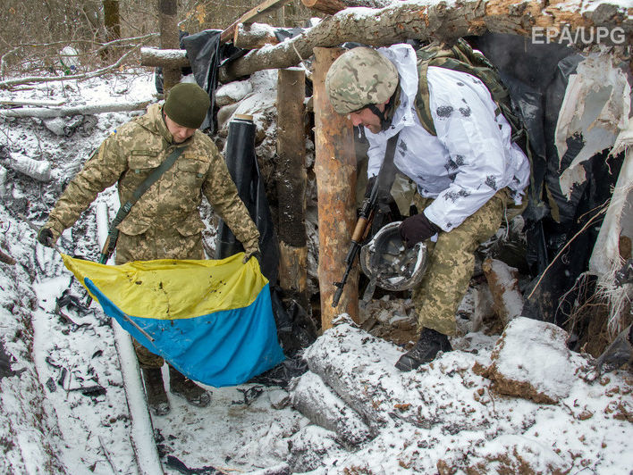 В зоне АТО ранены пять украинских военных – штаб АТО