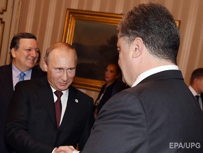 В Администрации Президента подтвердили переговоры Порошенко и Путина по телефону