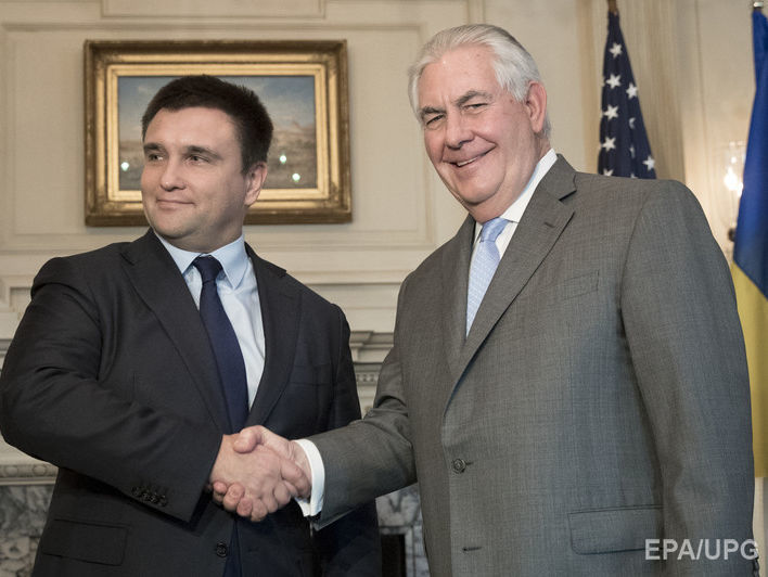 Климкин о встрече с Тиллерсоном: Вопрос Украины является фундаментально важным для США