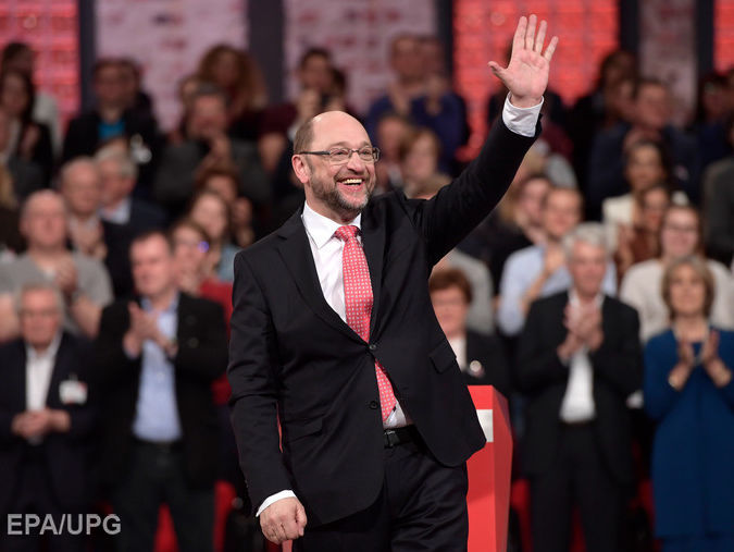 Шульц возглавил немецких социал-демократов и стал кандидатом в канцлеры Германии