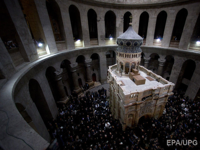 Новинский: Мы приняли посильное участие в реконструкции Гроба Господня в Иерусалиме
