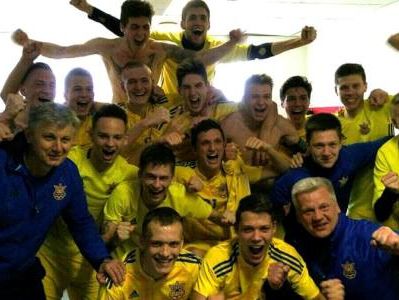 Юношеская сборная Украины пробилась на чемпионат Европы благодаря голу на последней минуте