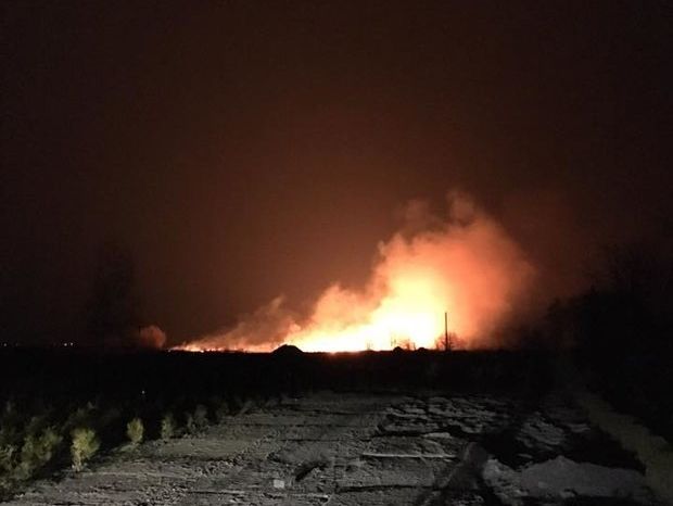 Из-за пожара на Осокорках в Киеве выгорело 4 тыс. м² камыша