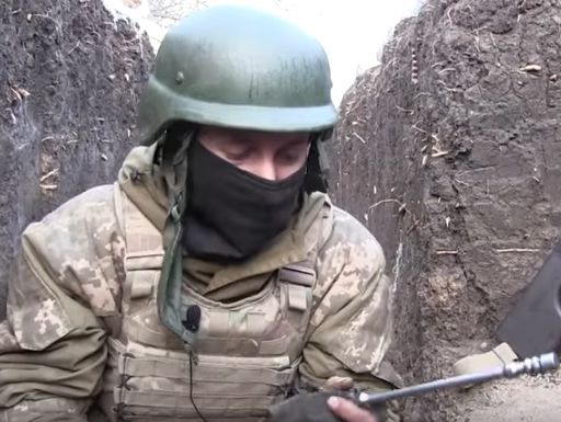 "Військове телебачення України" показало, как боевики обстреливают Водяное. Видео