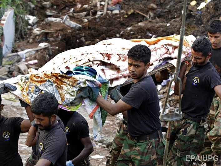 Количество погибших в результате обвала мусора в Шри-Ланке увеличилось до 29