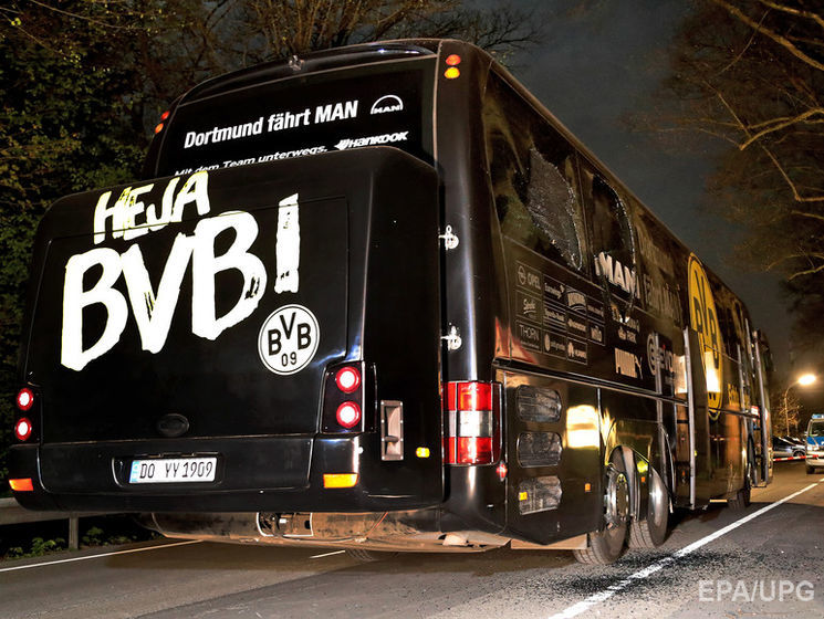 У Німеччині затримали росіянина, підозрюваного в нападі на автобус "Боруссії"
