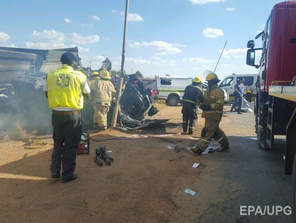 20 детей погибли в автокатастрофе в ЮАР