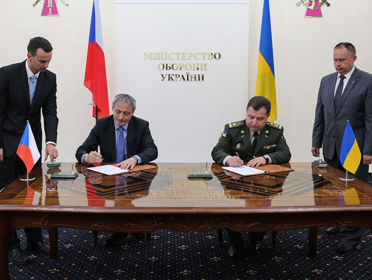Украина и Чехия расширят военное сотрудничество