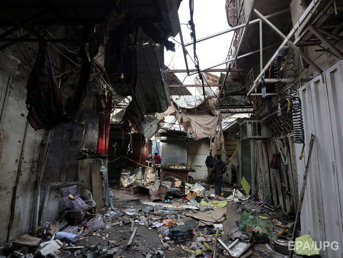 В Ираке смертница взорвала себя на рынке, минимум 30 погибших
