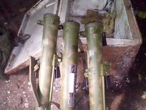 СБУ нашла в Донецкой области тайники с оружием и боеприпасами
