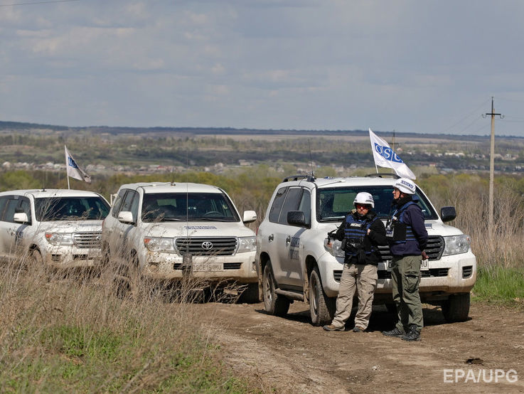 Боевики "ДНР" заявили, что задержали "вооруженных людей", которые напали на наблюдателей ОБСЕ